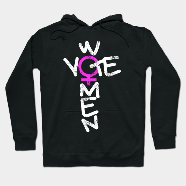 Vote Women Hoodie by loeye